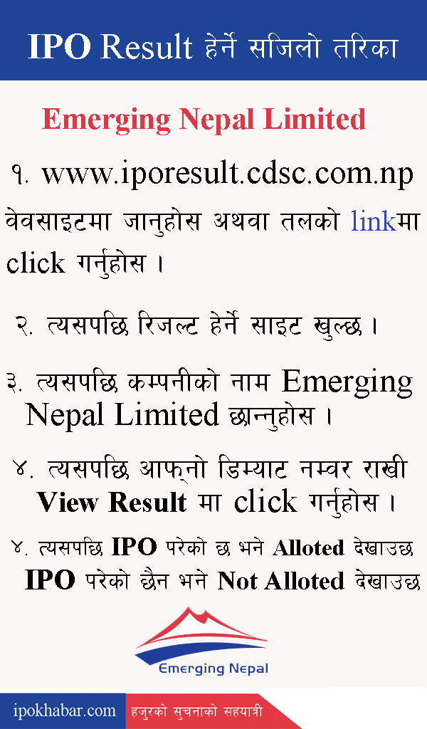 Ipo result