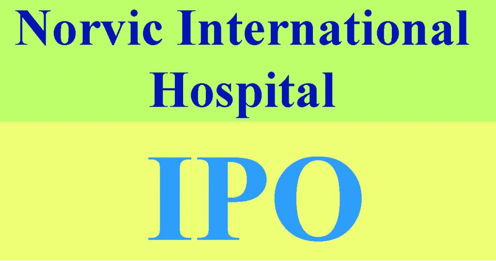 norvic hospital is going to issue ipo to the general public in near future. This hospital will be the first hospital to issue ipo to the general public