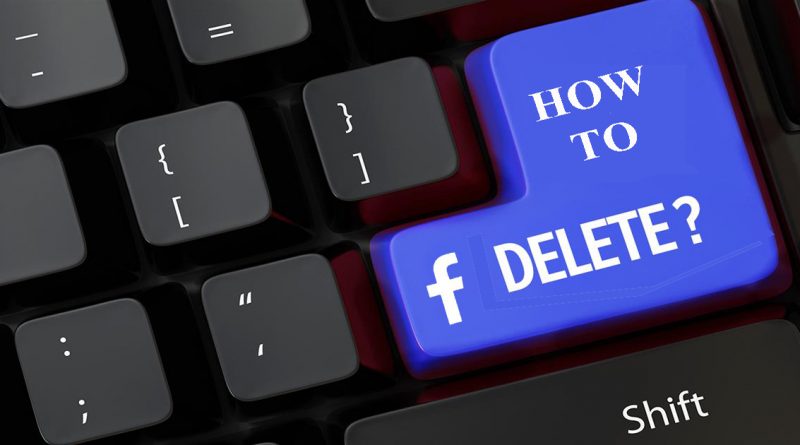 how to delete facebook account