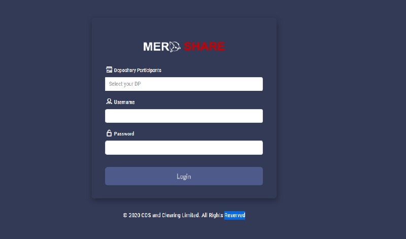 Create and Renew Mero Share Account