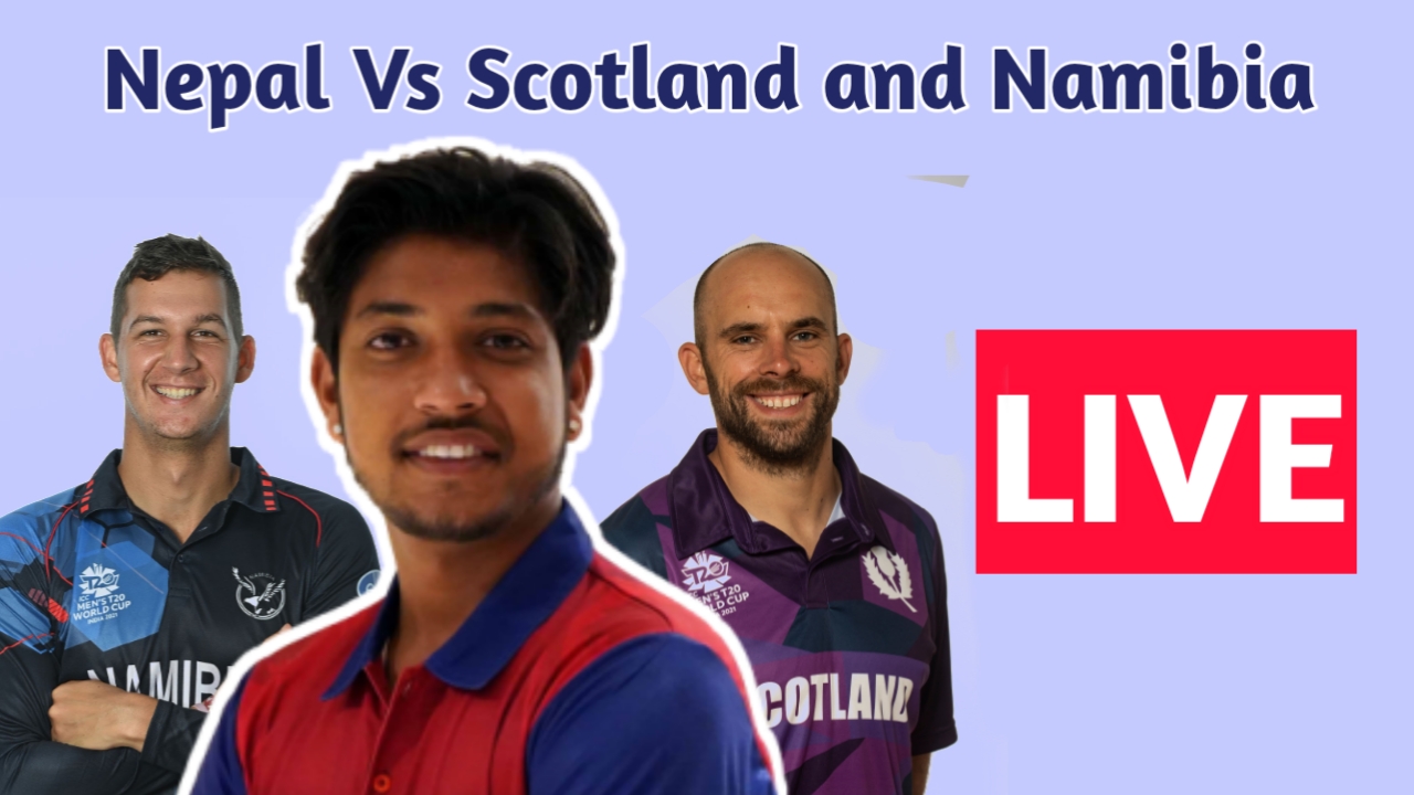 Nepal Vs. Scotland and Namibia | Fancode live Updates